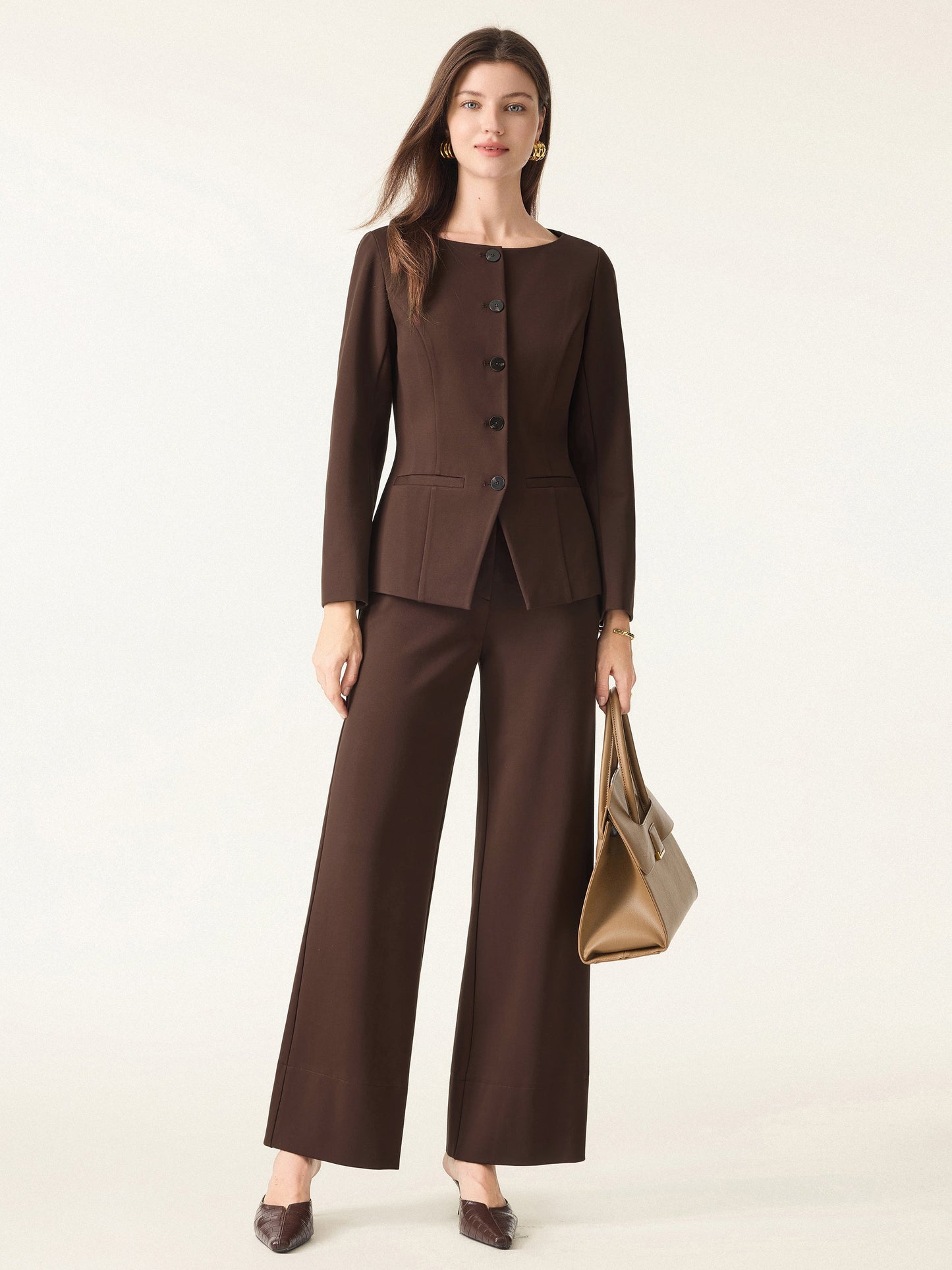 Empower Stretch Boatneck Blazer