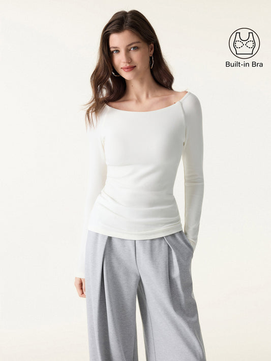 ProWarm Boatneck Long Sleeve Brami