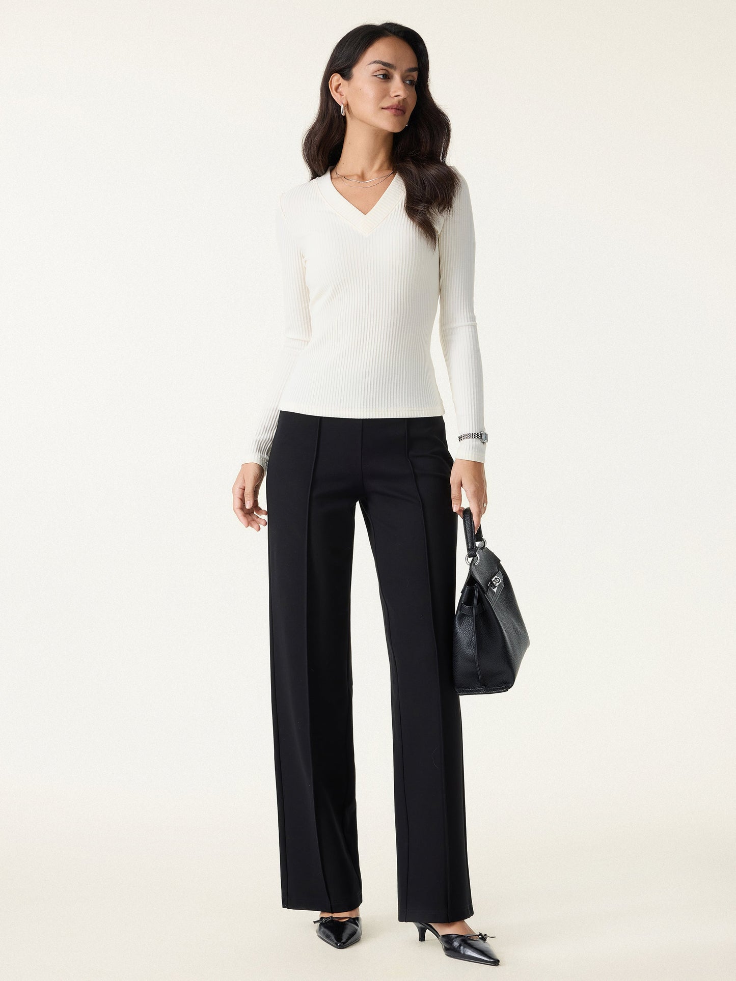Tummy-Control Slim Ponte The Supermodel Pant