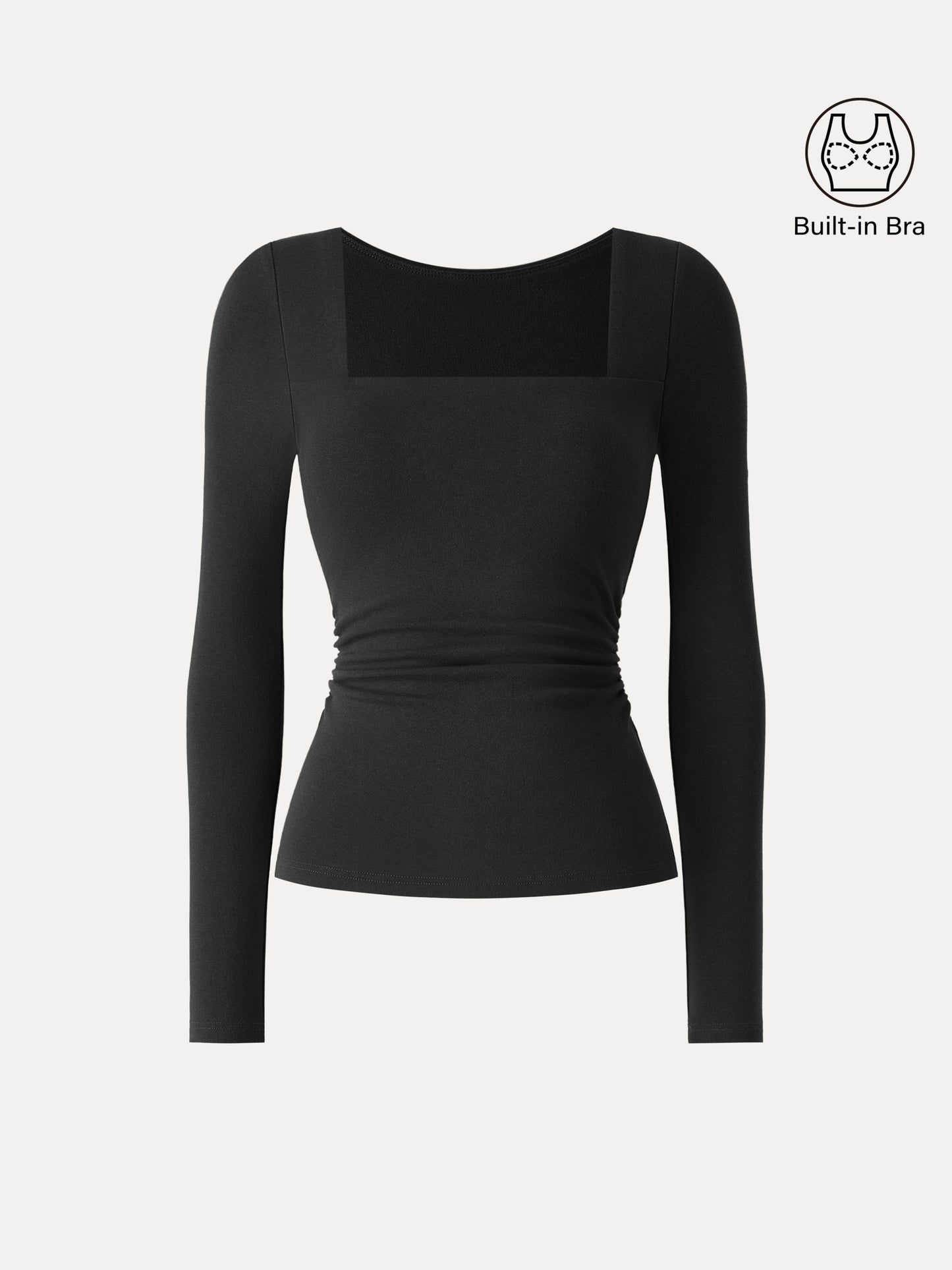 ProWarm Square Neck Side Ruched Brami