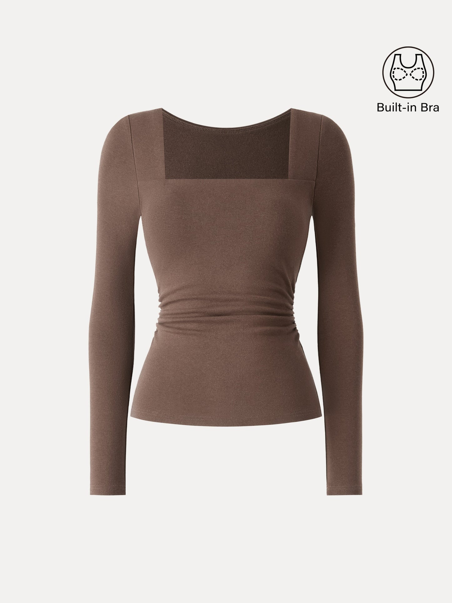 ProWarm Square Neck Side Ruched Brami