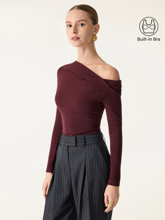 Multi-wear Versatile Necklines Long Sleeve Brami